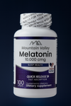 Melatonina 10.000 mcg – Mountain Valley | Suplemento para el Sueño