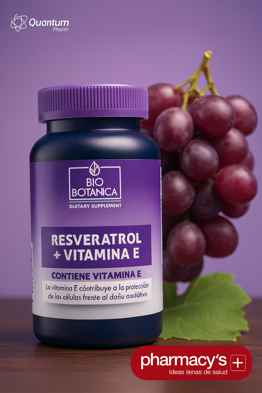 Resveratrol + Vitamina E – Antioxidante Natural | Bio Botanica.